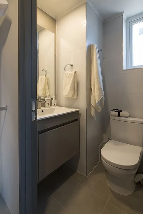 Baño de departamento de 2 dormitorios en Edificio Mood